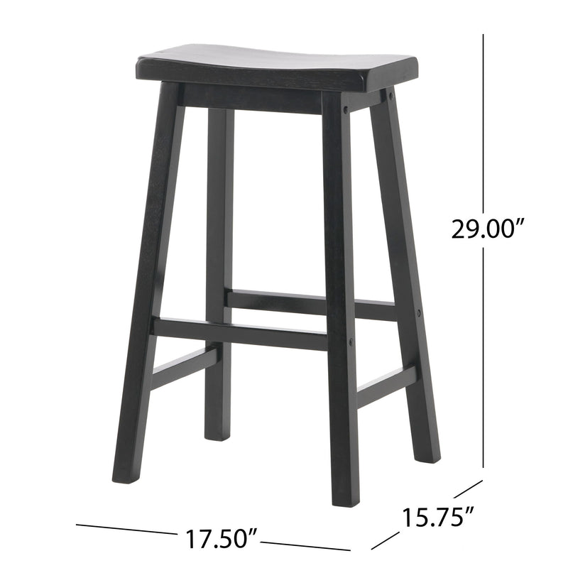Saddle Stool - Black