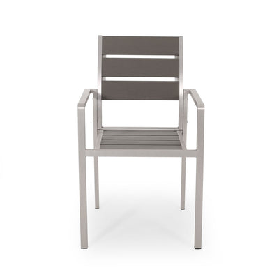 Dreamlan - Outdoor Aluminum Dining Chair (Set of 2)