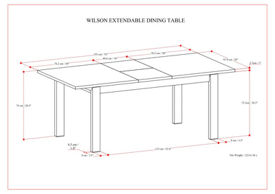 Wilson - Handcrafted Dining Table