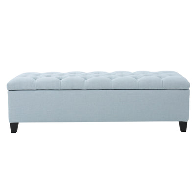 Glouster - Contemporary Storage Ottoman With Button Tufted Design