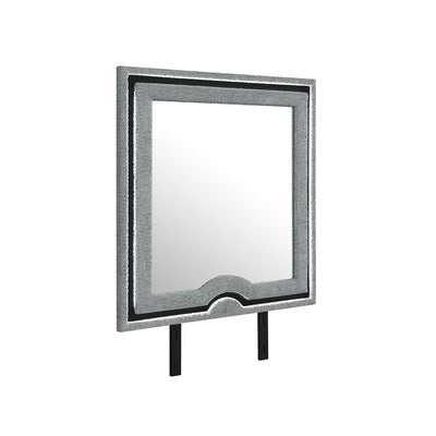 Isaiah - Mirror With Upholstered Frame And LED Lighting