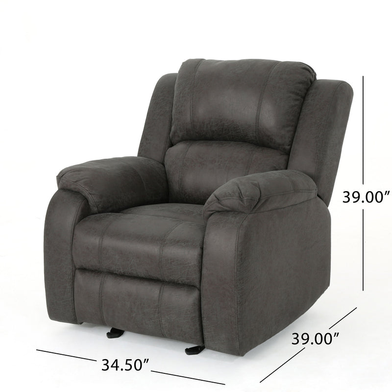 Supreme Comfort Manual Recliner Chair