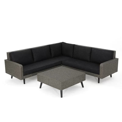 Tahiti - Sofa Set - Black