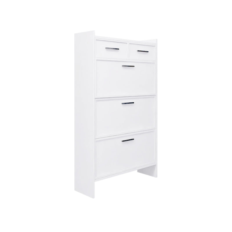 3 Doors Shoe Cabinet With 2 Drawers