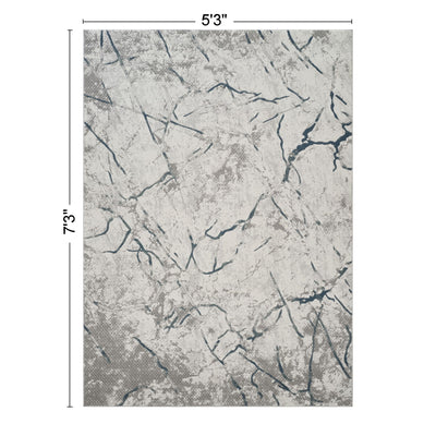 Geometrix - Contemporary Area Rug With Geometric 3D Effect