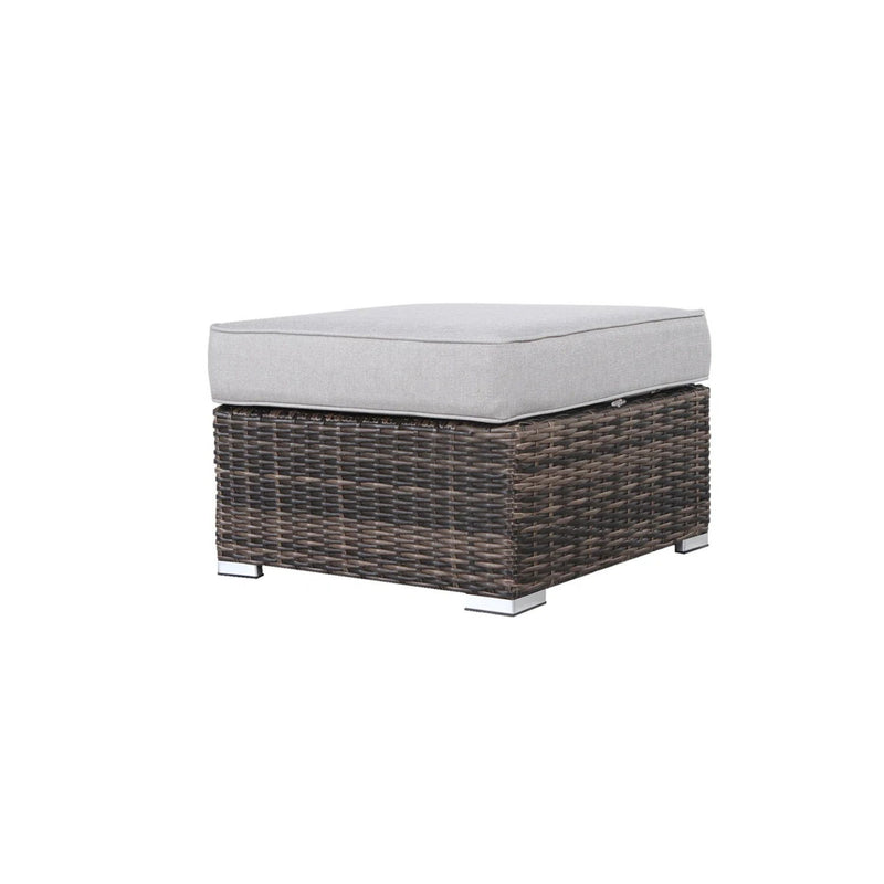 Stylish Outdoor Ottoman With Cushion For Comfort