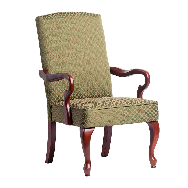 Delaney - Elegant Gooseneck Arm Chair With High Back