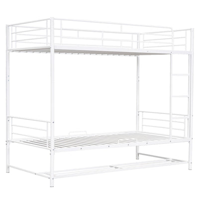 Metal Bunk Bed & Shelf And Guardrails