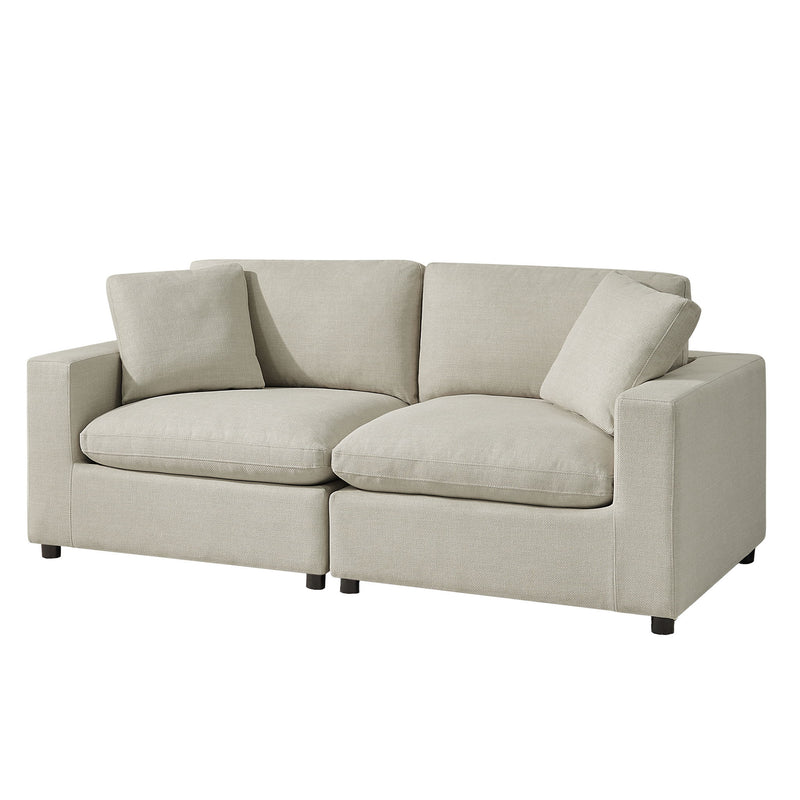 Cassandra - Modular 2 Piece Sofa - Beige