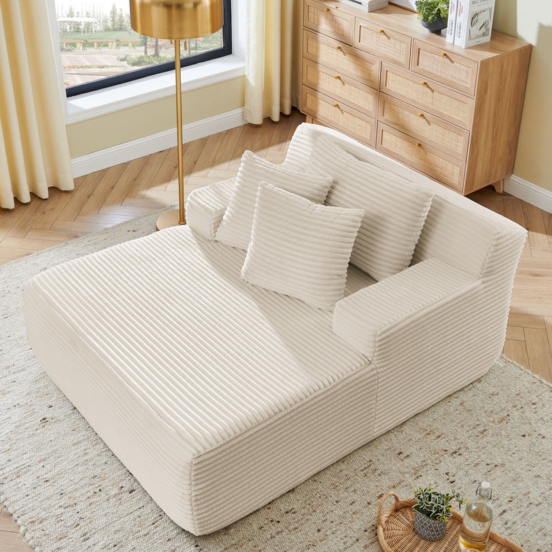 Modern Single Lazy Sofa Lounge Chair With High Density Foam