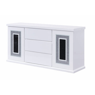 Ariya - Buffet With Clear Glass Inlay