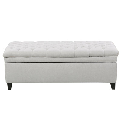 Juliana - Storage Ottoman With Birch Legs
