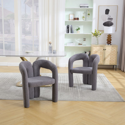 Coolmore Contemporary Designed Accent / Dining Chair With Armrests