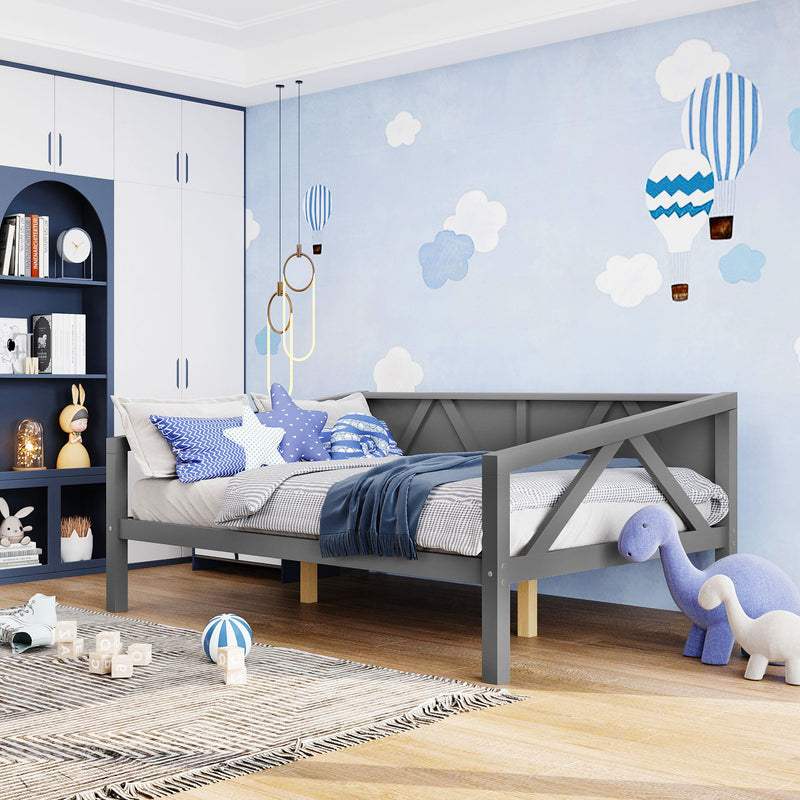 Elegant Design Daybed With Slat Support