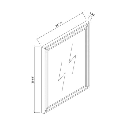 Carlos - Mirror - Black