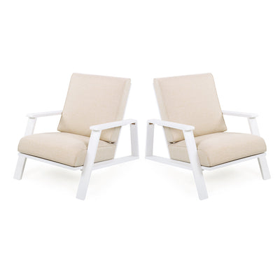 Outdoor Patio Lounge Chair (Set of 2)