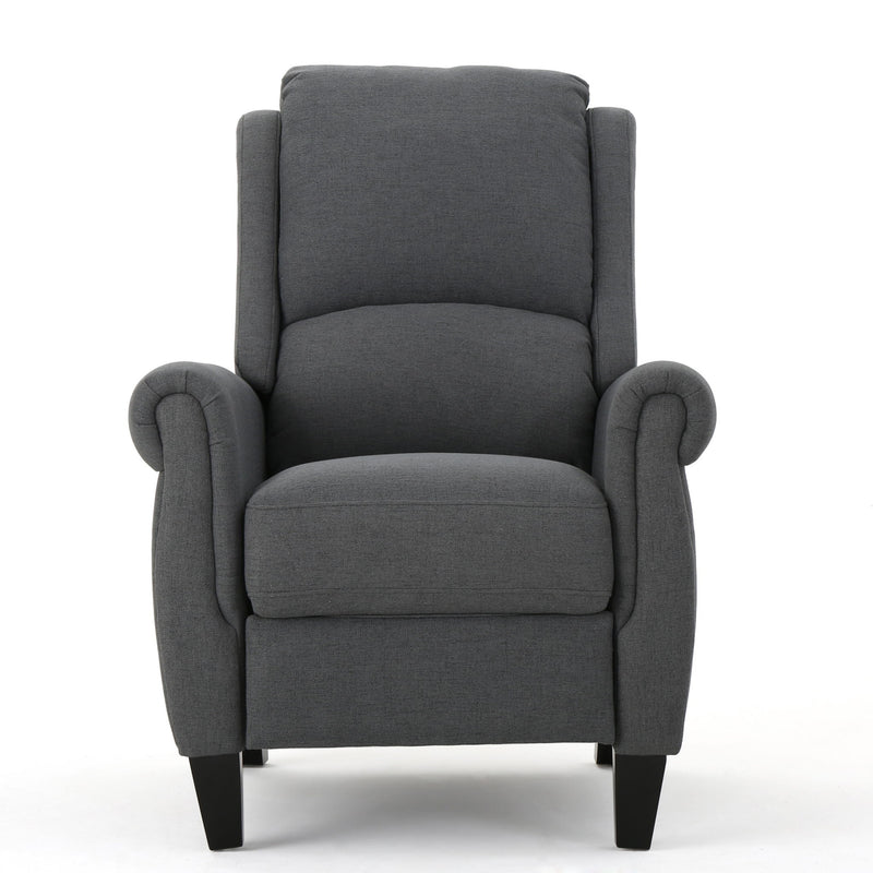 Contemporary Push Back Recliner Chair