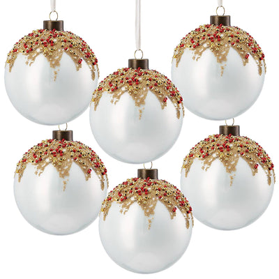 Christmas Ball Ornaments, Decorative Hanging Ball Christmas Tree Ornaments For Holiday Party Decorations