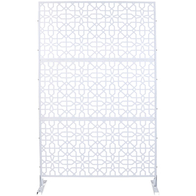 Outdoor & Indoor Metal Freestanding Decorative Privacy Screen