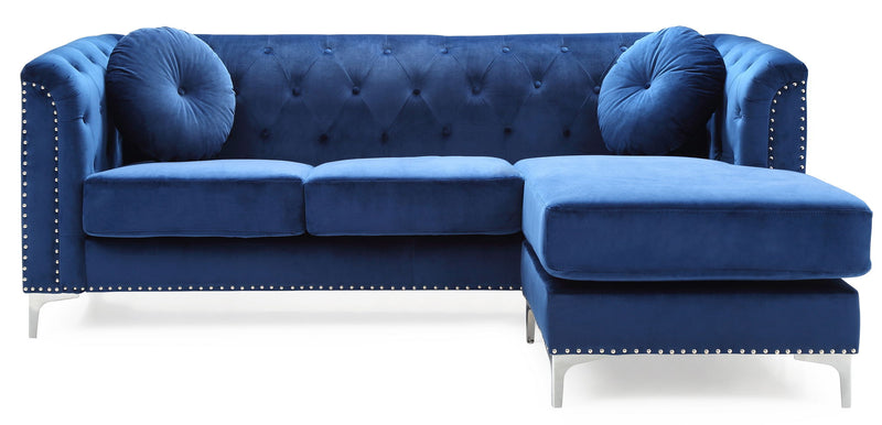 Pompano - Micro Suede Sofa Chaise