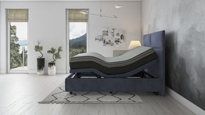 Copper Lux Hybrid - 12" Mattress With Copper Infused Contouring Memory Comfort Layer And Supportive Coil System