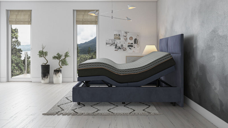 Copper Lux Hybrid - 12" Mattress With Copper Infused Contouring Memory Comfort Layer And Supportive Coil System