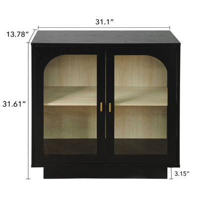 Storage Cabinet With Acrylic Door For Living Room