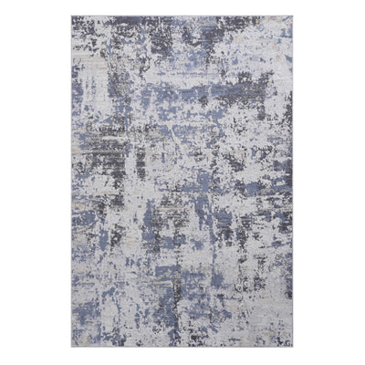 Payas - 6' X 9' Abstract Area Rug - Gray / Denim
