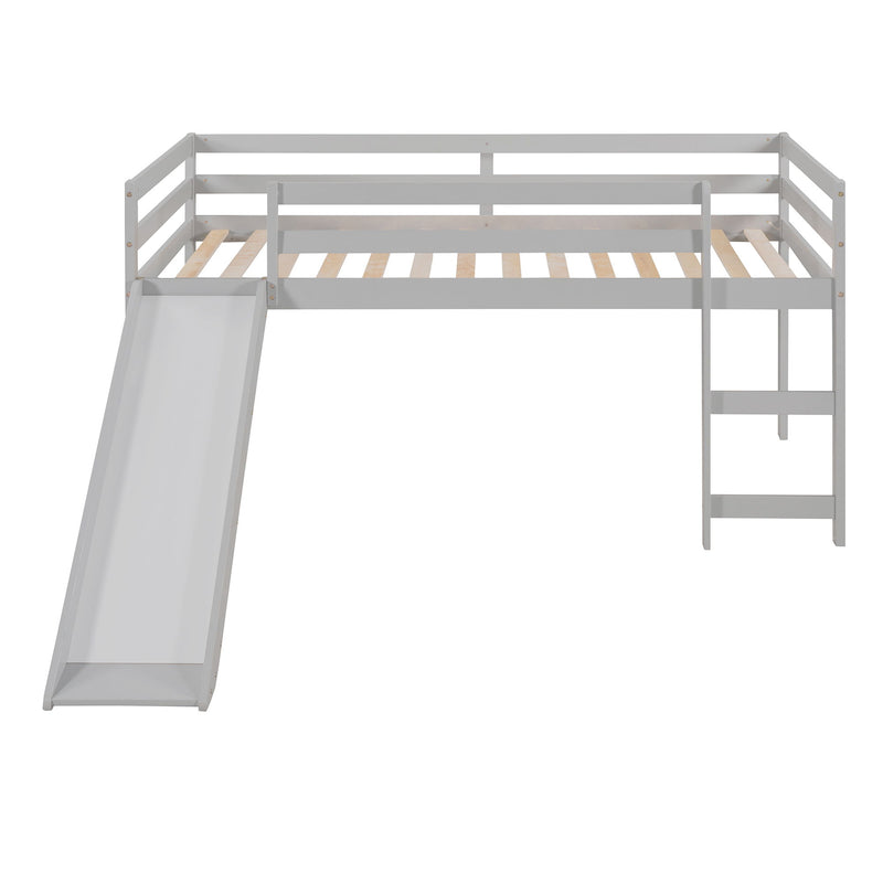 Loft Bed With Slide, Multifunctional Design