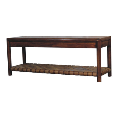 Regency - Woven Bench - Brown