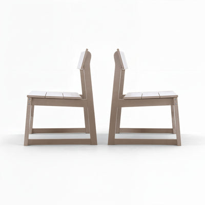 All Weather Patio Dining Chairs (Set of 2)