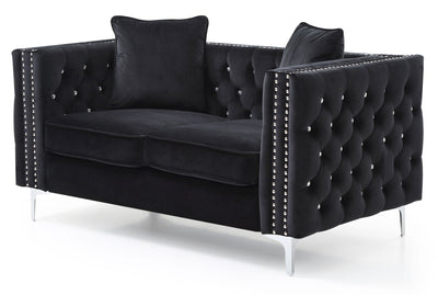 Elegant Track Arm Loveseat