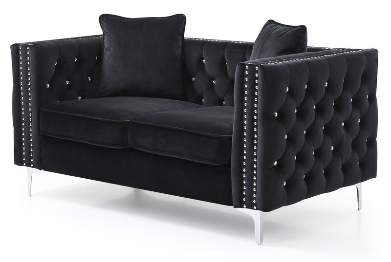 Elegant Track Arm Loveseat
