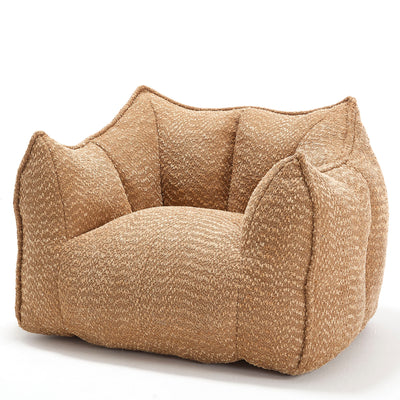 Comfortable Chenille Sofa Chairs With Highly Resilient Foam For Living Rooms And Bedrooms
