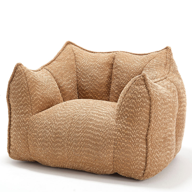 Comfortable Chenille Sofa Chairs With Highly Resilient Foam For Living Rooms And Bedrooms