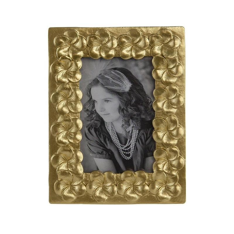 Vintage Photo Frame & Flower Design
