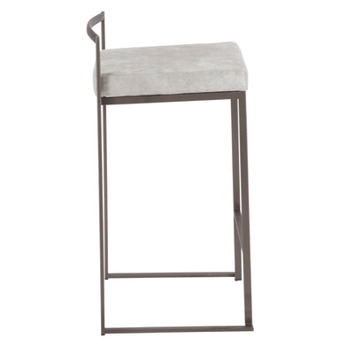 Fuji - Industrial Stackable Counter Stool Elegant Design