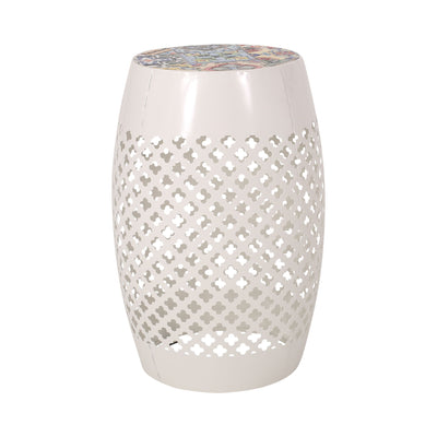 Roswell - Outdoor Side Table With Mosaic Tile Top