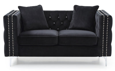 Elegant Track Arm Loveseat
