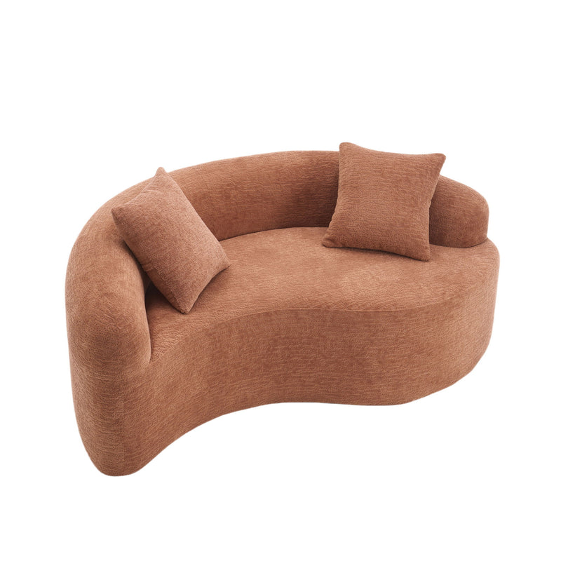 Tai Chi - Curved Dual Depth Loveseat