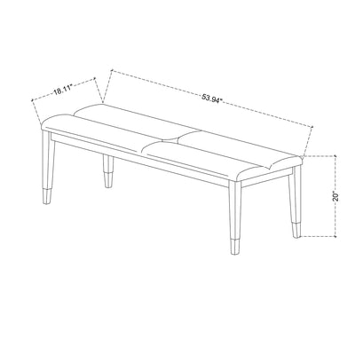 Uriuni - Bedroom Bench - Champagne