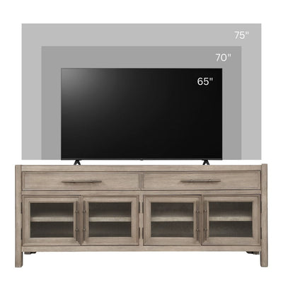 Cypress Lane - TV Stand Console - White Oak
