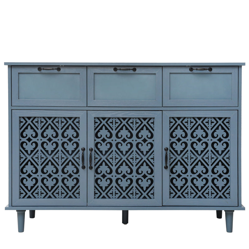 3 Door 3 Drawer Elegant Cabinet