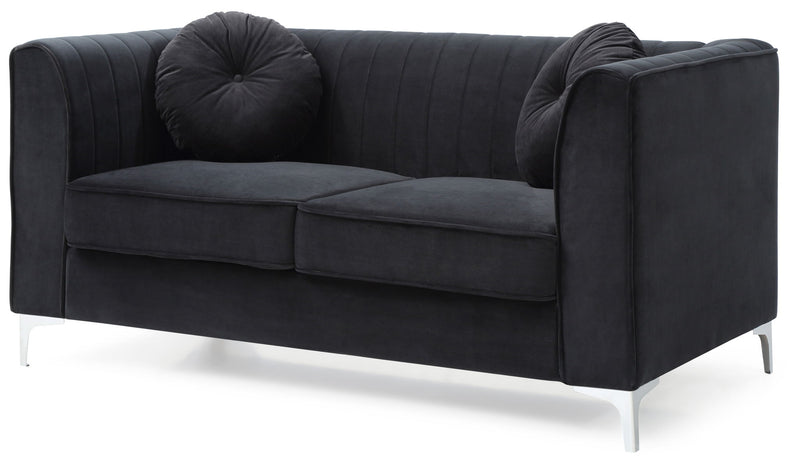 Delray - Micro Suede Loveseat