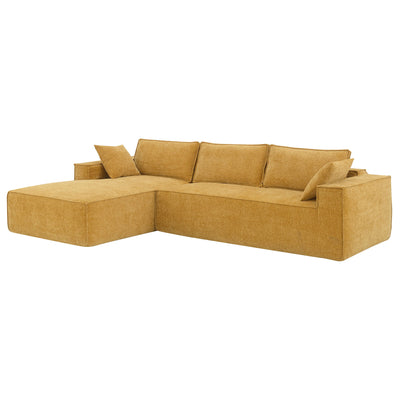 Free Combination Minimalist Style Modular Sectional, Wrinkle Resistant Couch Set L Shaped Compressed Sofa For Living Room