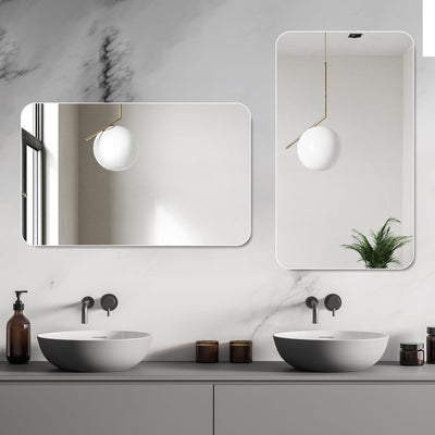 Bathroom Vanity Mirror, Wall-Mounted Mirror For Bathroom Anti-Fog, Waterproof