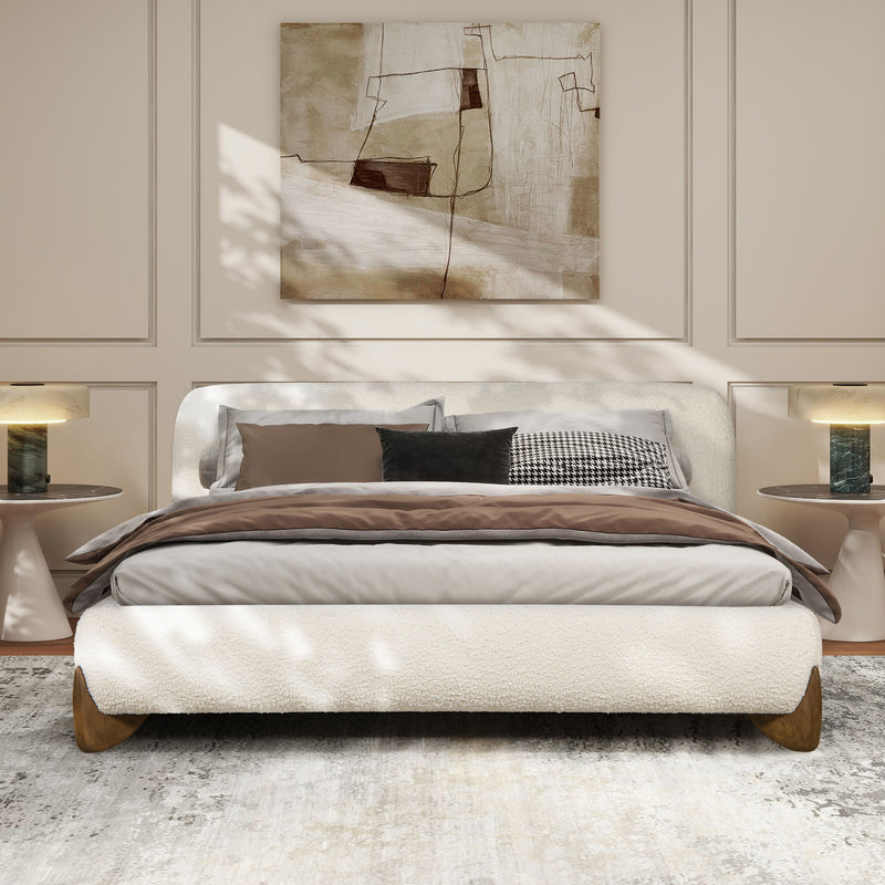 Alpine - Puffy Modern Platform Bed
