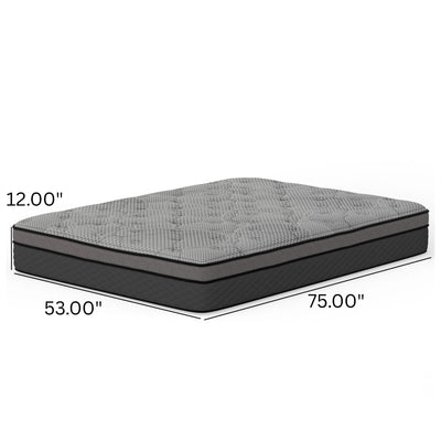 CS Hybrid - 12" Pocket Coil Mattress
