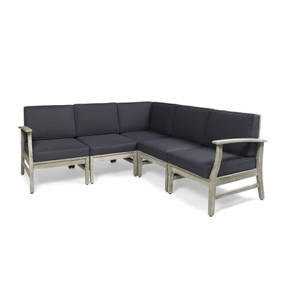 Perla - 5 Pieces Sofa Set