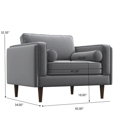 Amber - Velvet Universal Lounge Chair